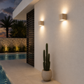 Teja Travertine Outdoor Wall Light