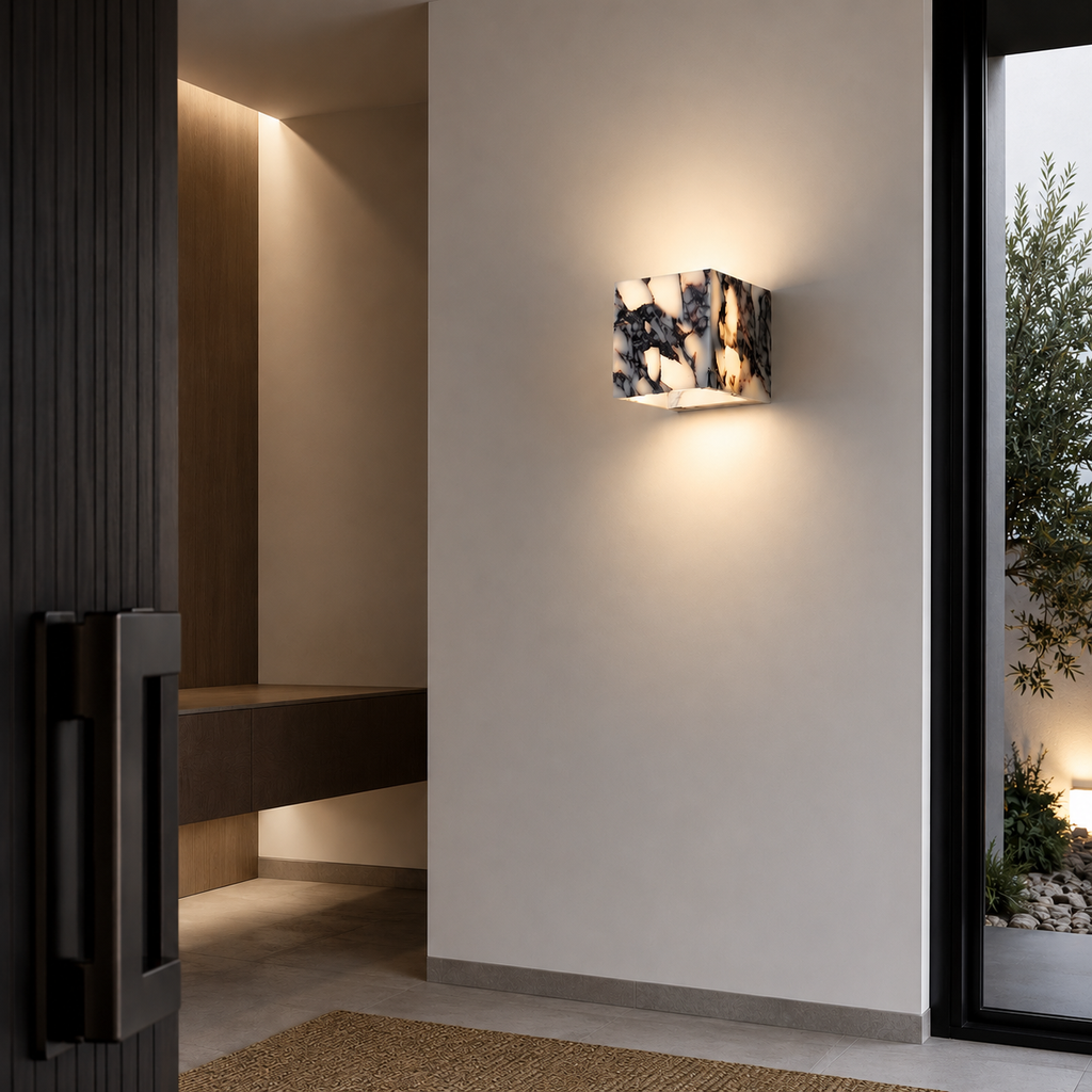 Watsons Up & Down Marble Wall Lamp