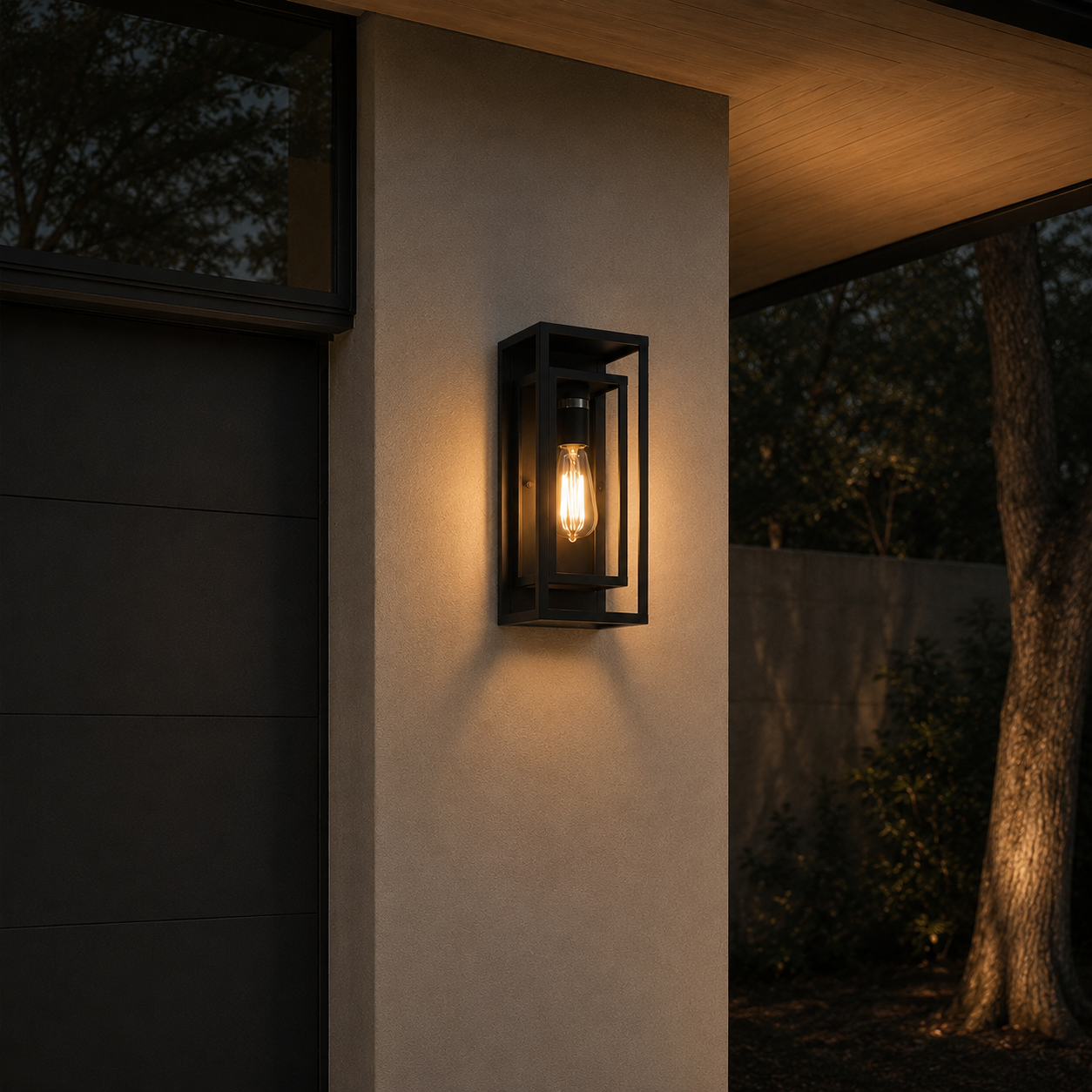 Ally Outdoor Wall Lamp Set