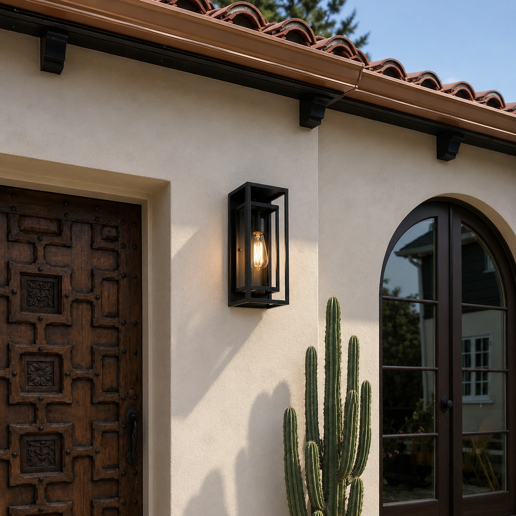Ally Outdoor Wall Lamp Set