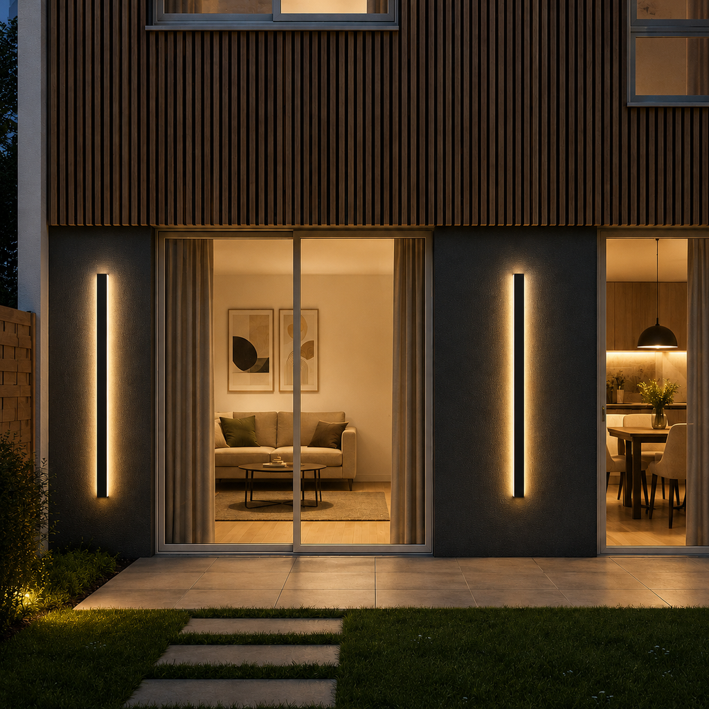 Daleh Iron Outdoor Wall Light